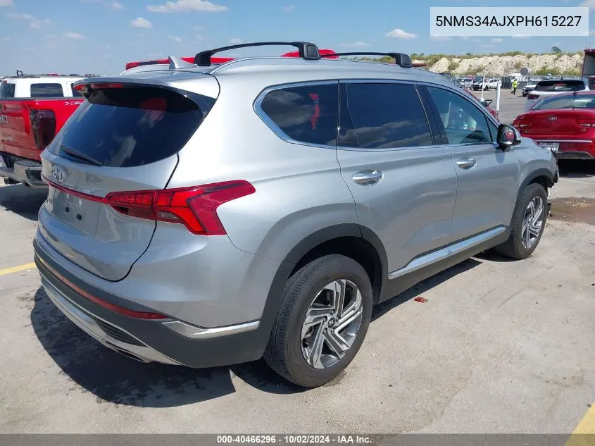 5NMS34AJXPH615227 2023 Hyundai Santa Fe Sel