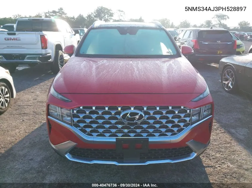 2023 Hyundai Santa Fe Sel Premium VIN: 5NMS34AJ3PH528897 Lot: 40476736