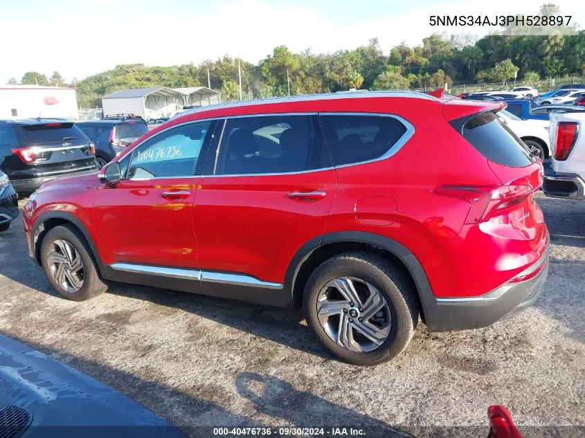 2023 Hyundai Santa Fe Sel Premium VIN: 5NMS34AJ3PH528897 Lot: 40476736