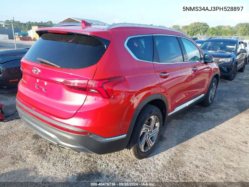 2023 Hyundai Santa Fe Sel Premium VIN: 5NMS34AJ3PH528897 Lot: 40476736