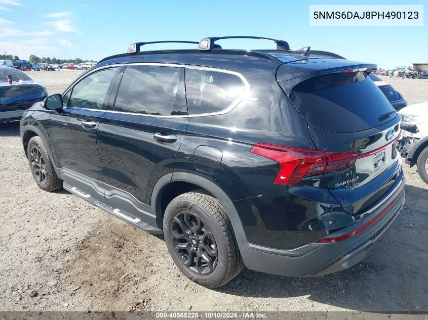 2023 Hyundai Santa Fe Xrt VIN: 5NMS6DAJ8PH490123 Lot: 40565225