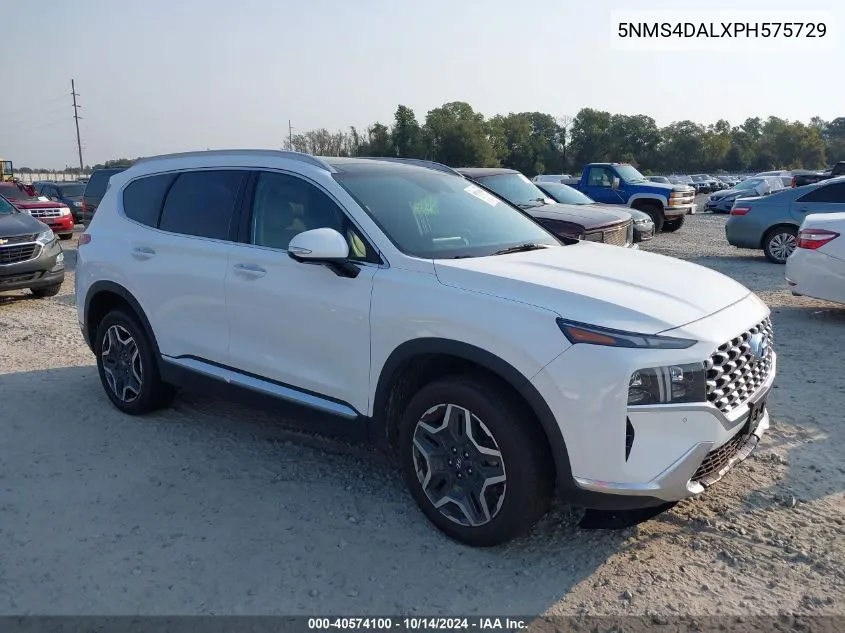 2023 Hyundai Santa Fe Limited VIN: 5NMS4DALXPH575729 Lot: 40574100