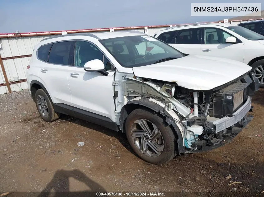 2023 Hyundai Santa Fe Sel VIN: 5NMS24AJ3PH547436 Lot: 40576138