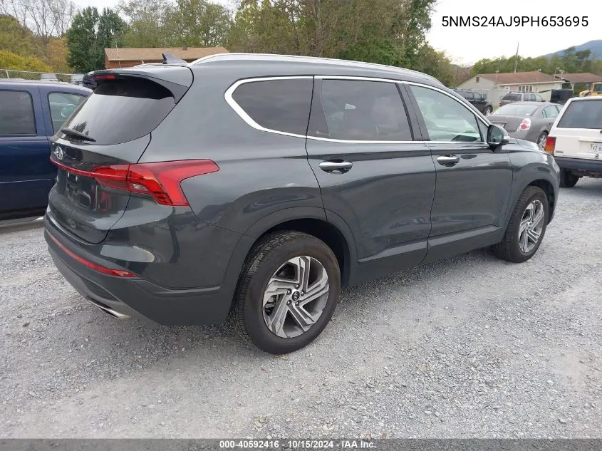 2023 Hyundai Santa Fe Sel VIN: 5NMS24AJ9PH653695 Lot: 40592416