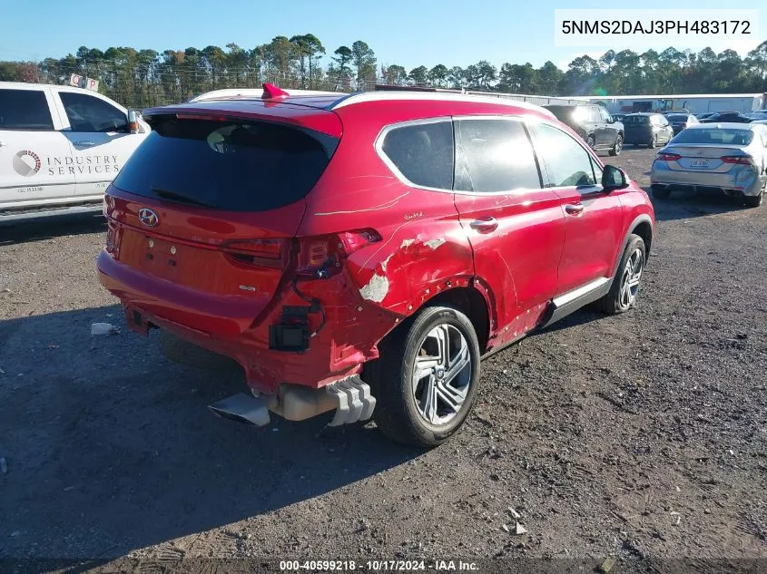 5NMS2DAJ3PH483172 2023 Hyundai Santa Fe Sel