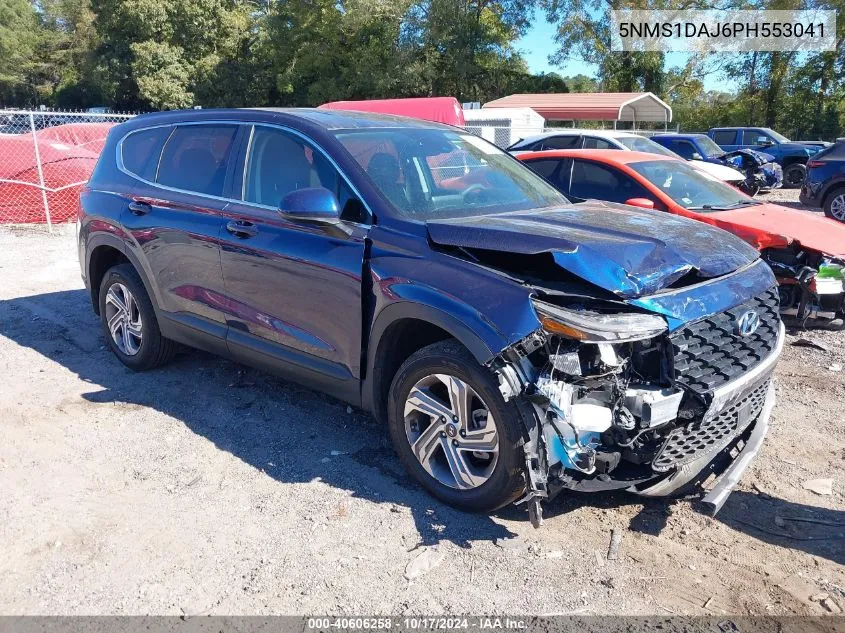 2023 Hyundai Santa Fe Se VIN: 5NMS1DAJ6PH553041 Lot: 40606258