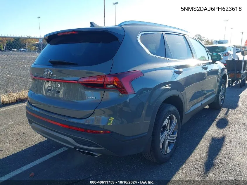 2023 Hyundai Santa Fe Sel VIN: 5NMS2DAJ6PH623618 Lot: 40611759