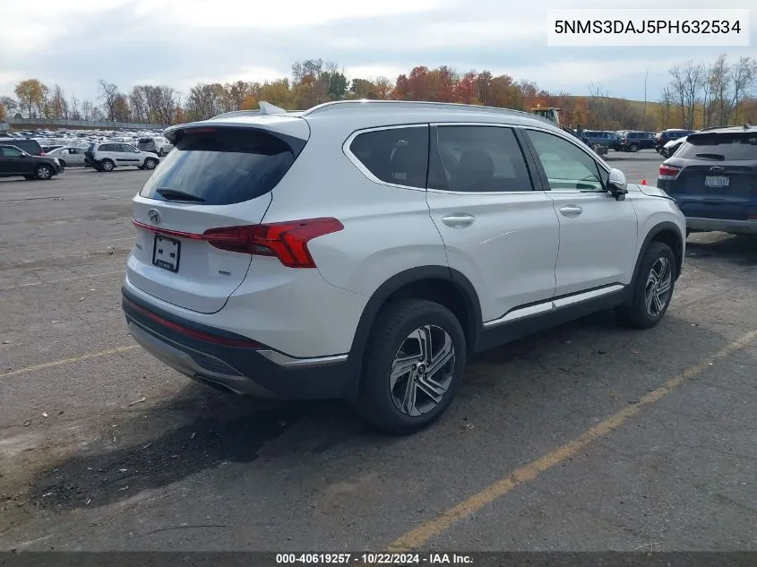 2023 Hyundai Santa Fe Sel VIN: 5NMS3DAJ5PH632534 Lot: 40619257