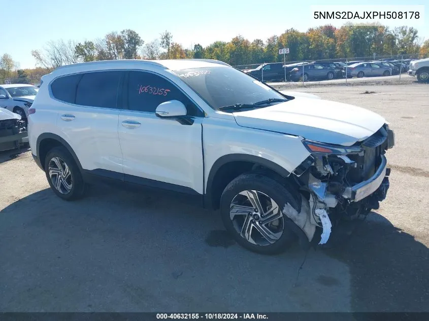 2023 Hyundai Santa Fe Sel VIN: 5NMS2DAJXPH508178 Lot: 40632155