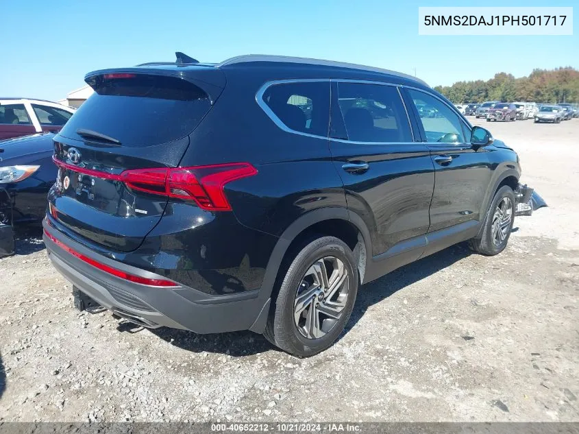 2023 Hyundai Santa Fe Sel VIN: 5NMS2DAJ1PH501717 Lot: 40652212