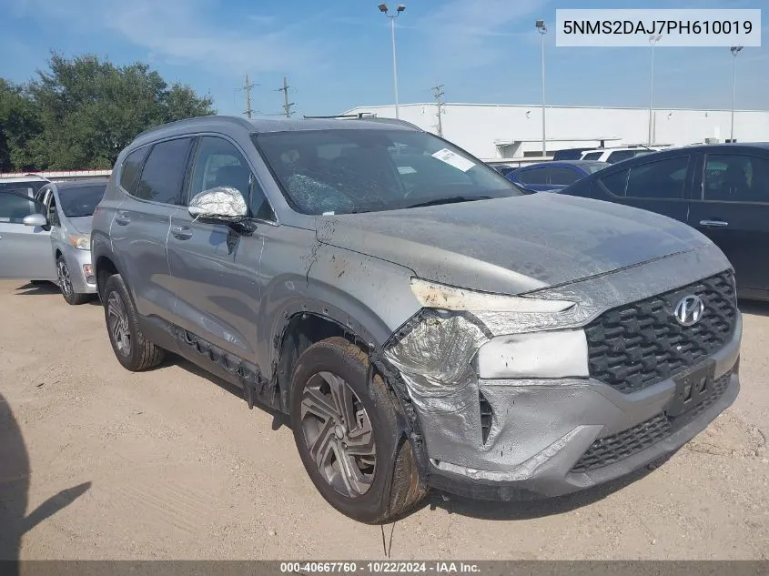 5NMS2DAJ7PH610019 2023 Hyundai Santa Fe Sel