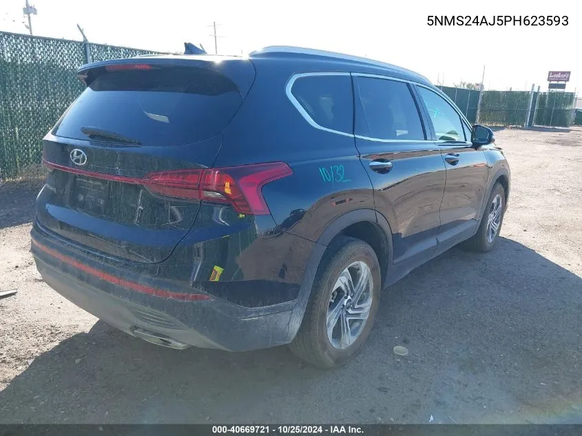 2023 Hyundai Santa Fe Sel VIN: 5NMS24AJ5PH623593 Lot: 40669721