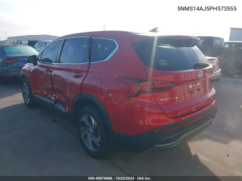 2023 Hyundai Santa Fe Se VIN: 5NMS14AJ5PH573555 Lot: 40670666