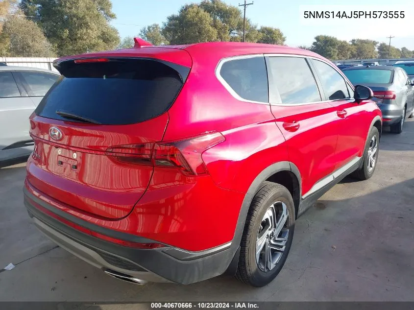 2023 Hyundai Santa Fe Se VIN: 5NMS14AJ5PH573555 Lot: 40670666