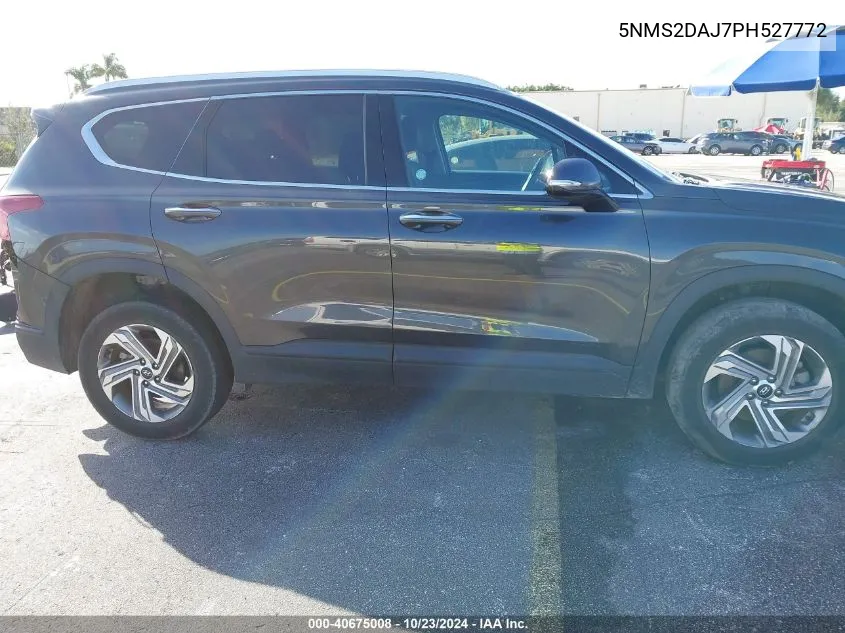 2023 Hyundai Santa Fe Sel VIN: 5NMS2DAJ7PH527772 Lot: 40675008