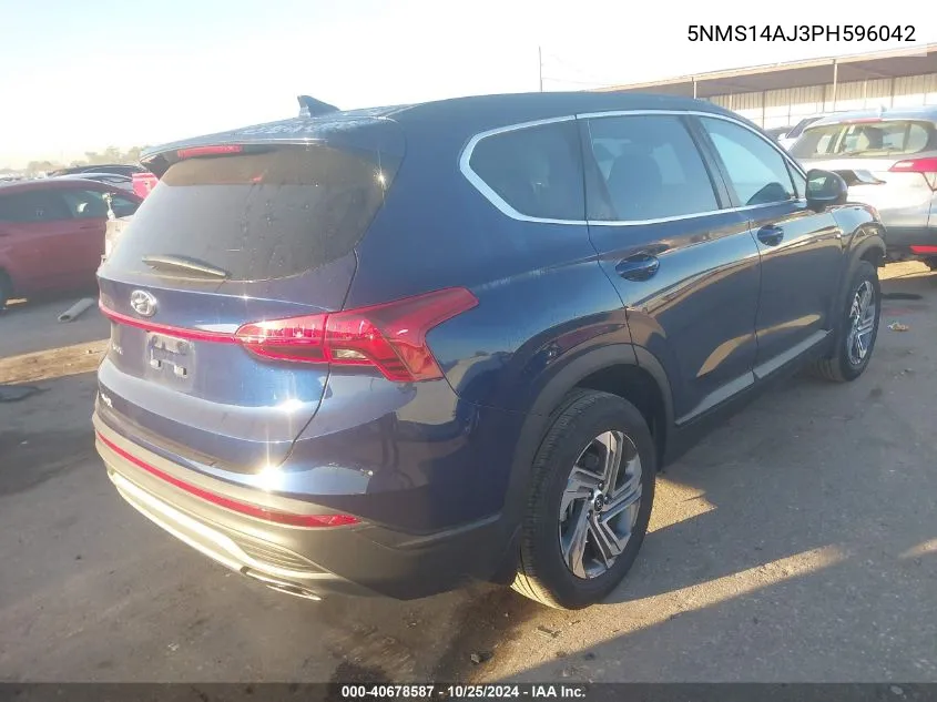 5NMS14AJ3PH596042 2023 Hyundai Santa Fe Se