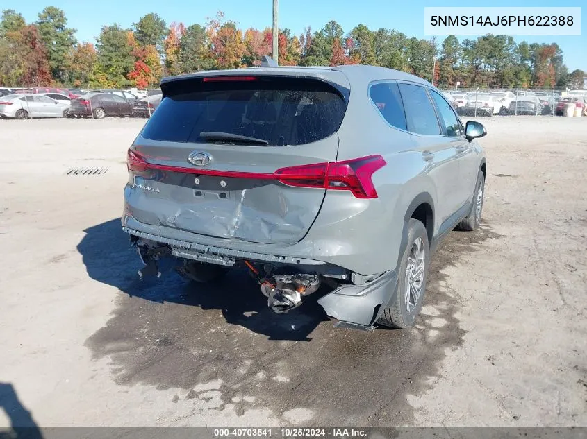 2023 Hyundai Santa Fe Se VIN: 5NMS14AJ6PH622388 Lot: 40703541