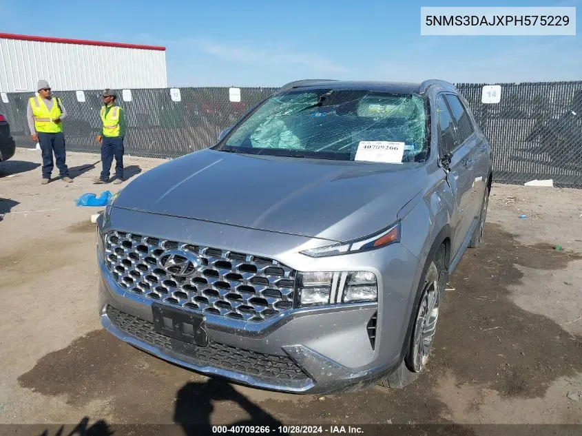 2023 Hyundai Santa Fe Sel VIN: 5NMS3DAJXPH575229 Lot: 40709266