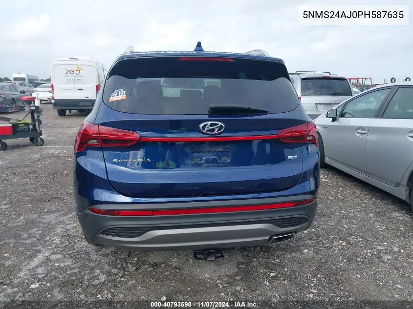 5NMS24AJ0PH587635 2023 Hyundai Santa Fe Sel