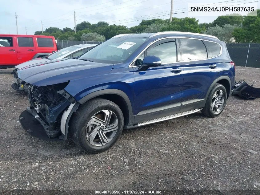 5NMS24AJ0PH587635 2023 Hyundai Santa Fe Sel