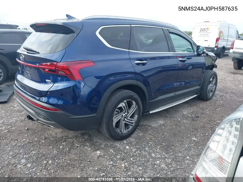 5NMS24AJ0PH587635 2023 Hyundai Santa Fe Sel