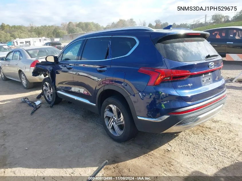 2023 Hyundai Santa Fe Sel VIN: 5NMS3DAJ1PH529675 Lot: 40813498