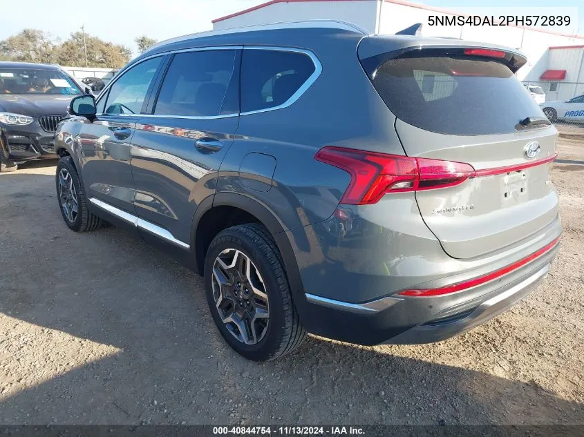 5NMS4DAL2PH572839 2023 Hyundai Santa Fe Limited