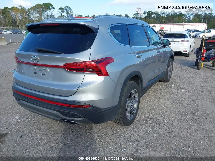 2023 Hyundai Santa Fe Sel VIN: 5NMS24AJ0PH628586 Lot: 40856530