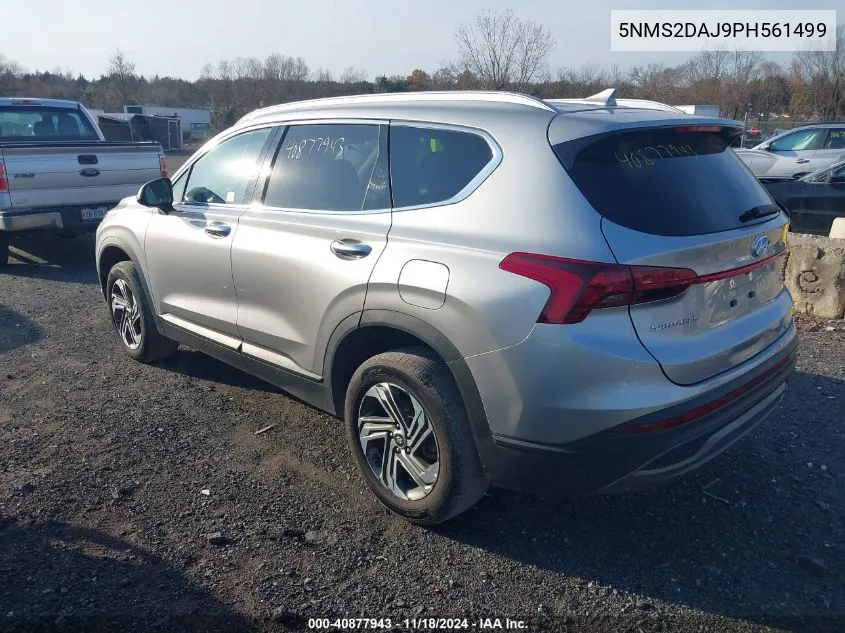 2023 Hyundai Santa Fe Sel VIN: 5NMS2DAJ9PH561499 Lot: 40877943