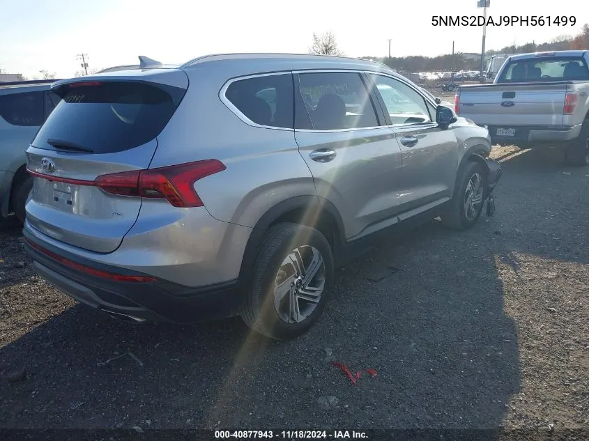 2023 Hyundai Santa Fe Sel VIN: 5NMS2DAJ9PH561499 Lot: 40877943