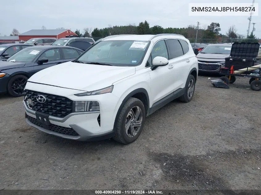 2023 Hyundai Santa Fe Sel VIN: 5NMS24AJ8PH548274 Lot: 40904298