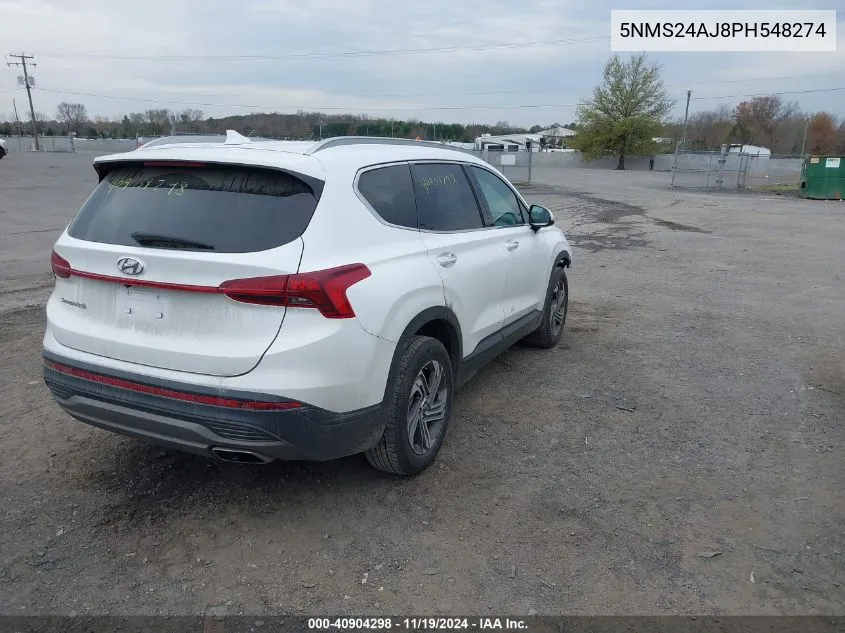 2023 Hyundai Santa Fe Sel VIN: 5NMS24AJ8PH548274 Lot: 40904298