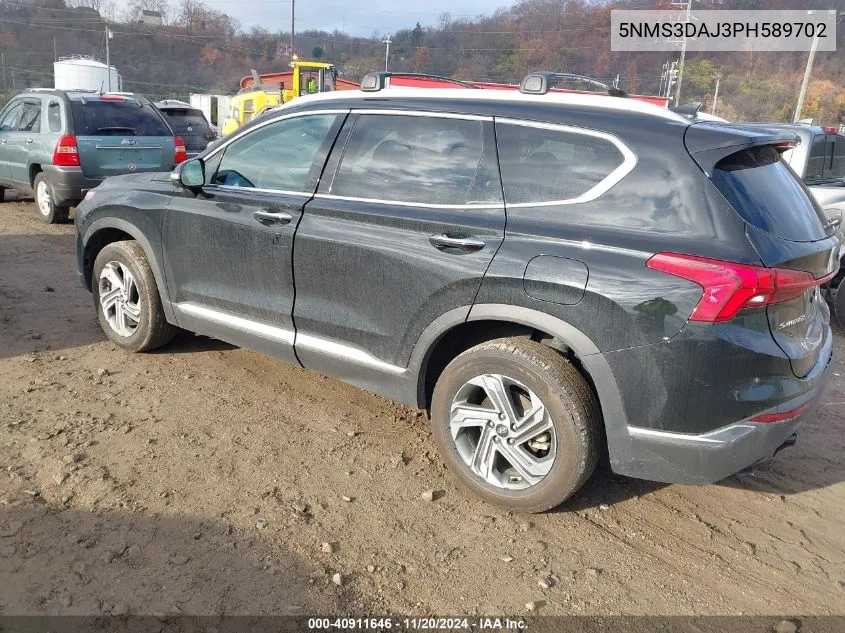 2023 Hyundai Santa Fe Sel VIN: 5NMS3DAJ3PH589702 Lot: 40911646