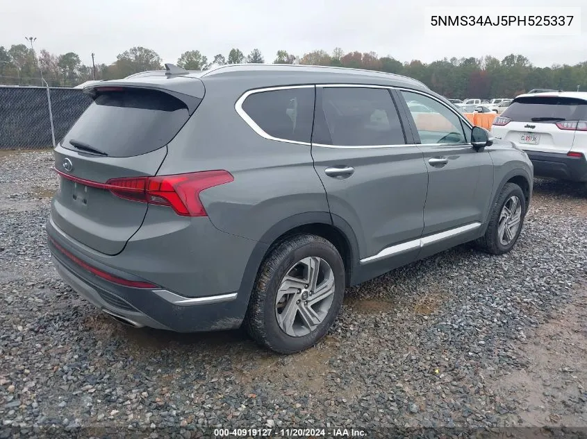 2023 Hyundai Santa Fe Sel VIN: 5NMS34AJ5PH525337 Lot: 40919127