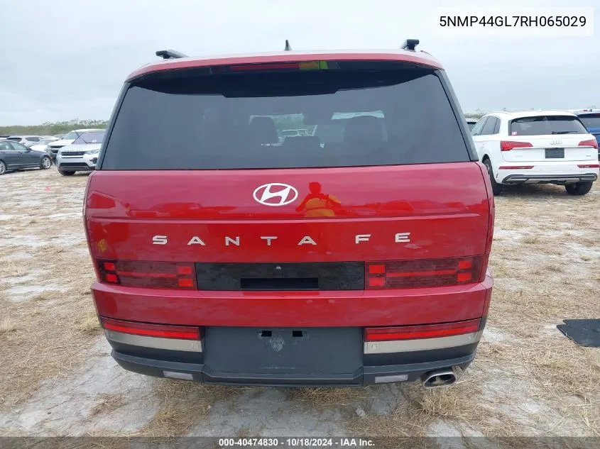 5NMP44GL7RH065029 2024 Hyundai Santa Fe Limited