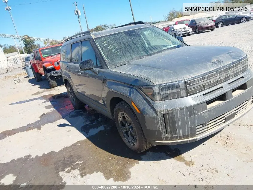 2024 Hyundai Santa Fe Xrt VIN: 5NMP3DGL7RH051246 Lot: 40627200