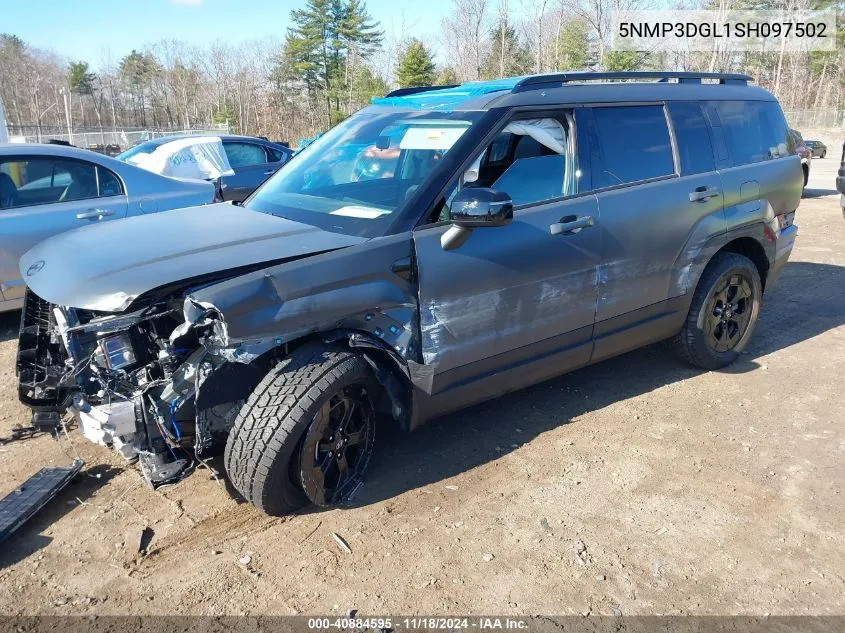 2025 Hyundai Santa Fe Xrt VIN: 5NMP3DGL1SH097502 Lot: 40884595