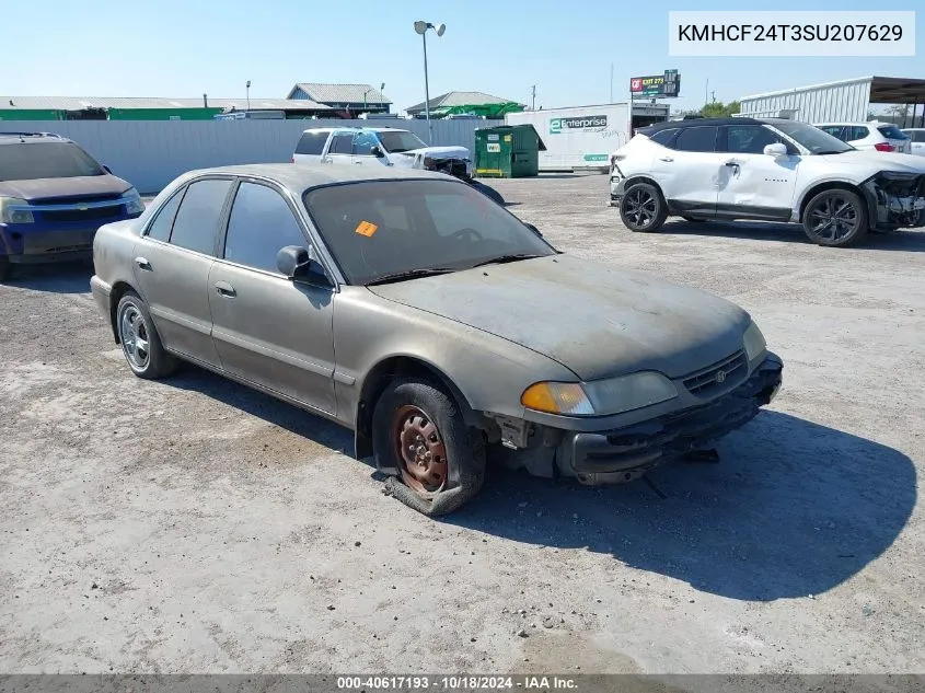 KMHCF24T3SU207629 1995 Hyundai Sonata Gl