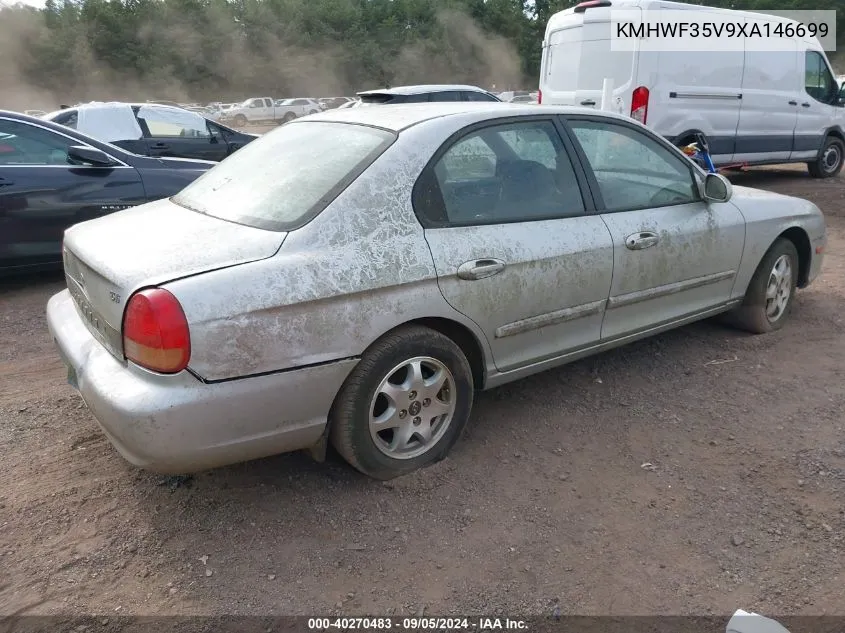 1999 Hyundai Sonata Gls VIN: KMHWF35V9XA146699 Lot: 40270483