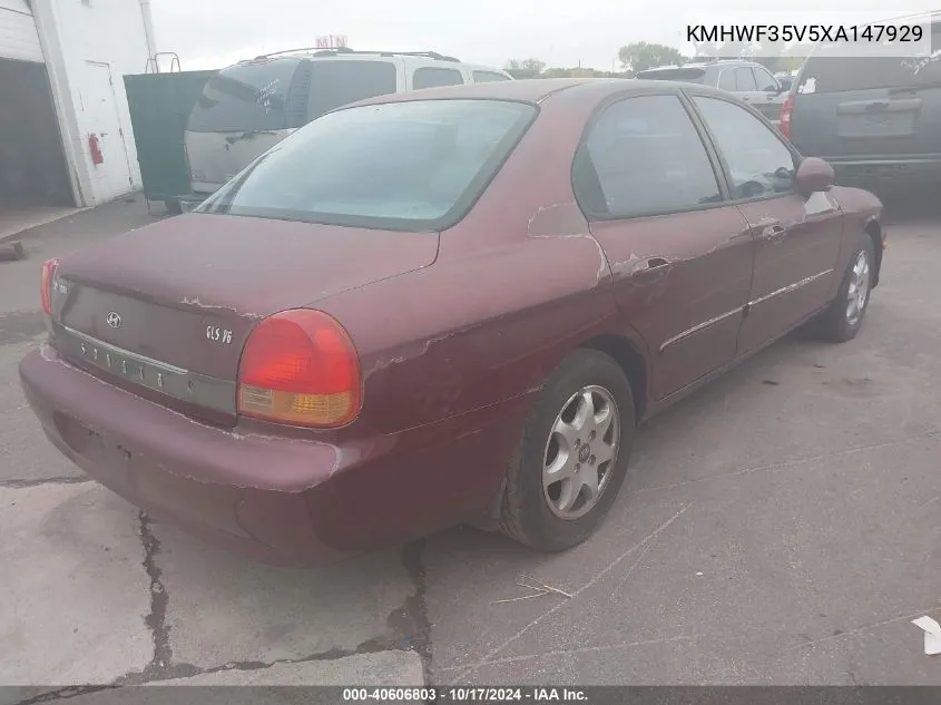 1999 Hyundai Sonata Gls VIN: KMHWF35V5XA147929 Lot: 40606803