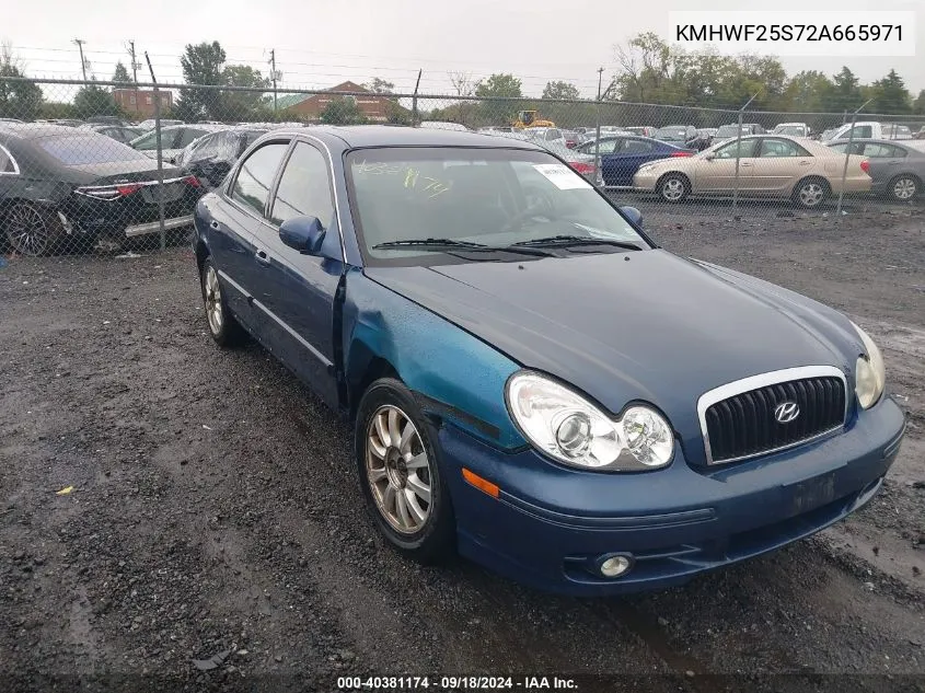 KMHWF25S72A665971 2002 Hyundai Sonata