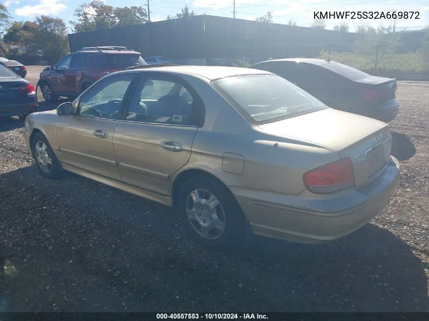 KMHWF25S32A669872 2002 Hyundai Sonata