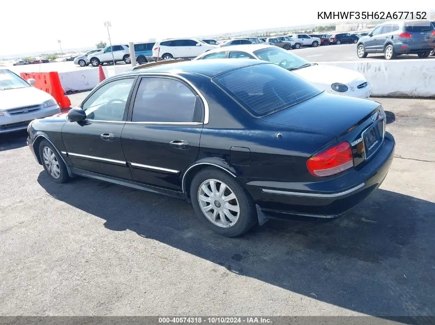 KMHWF35H62A677152 2002 Hyundai Sonata Gls/Lx