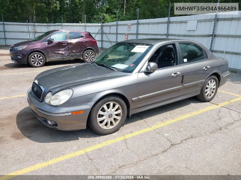 2004 Hyundai Sonata Gls/Lx VIN: KMHWF35H34A966489 Lot: 39990558