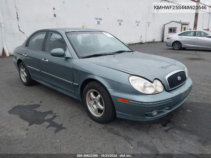 KMHWF25S44A920546 2004 Hyundai Sonata