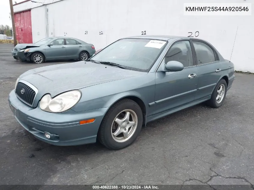 KMHWF25S44A920546 2004 Hyundai Sonata