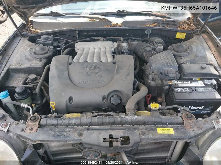 KMHWF35H65A101646 2005 Hyundai Sonata Gls/Lx