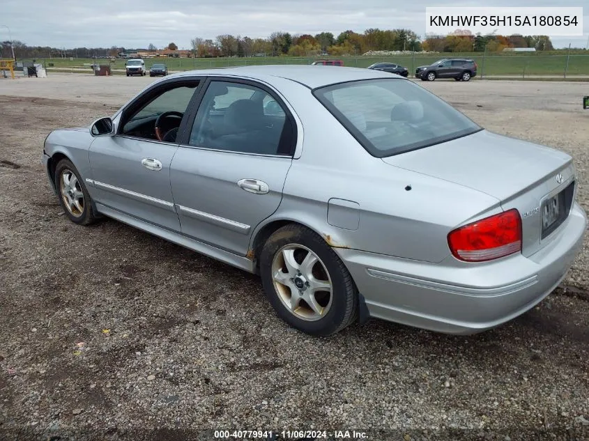 2005 Hyundai Sonata Gls/Lx VIN: KMHWF35H15A180854 Lot: 40779941