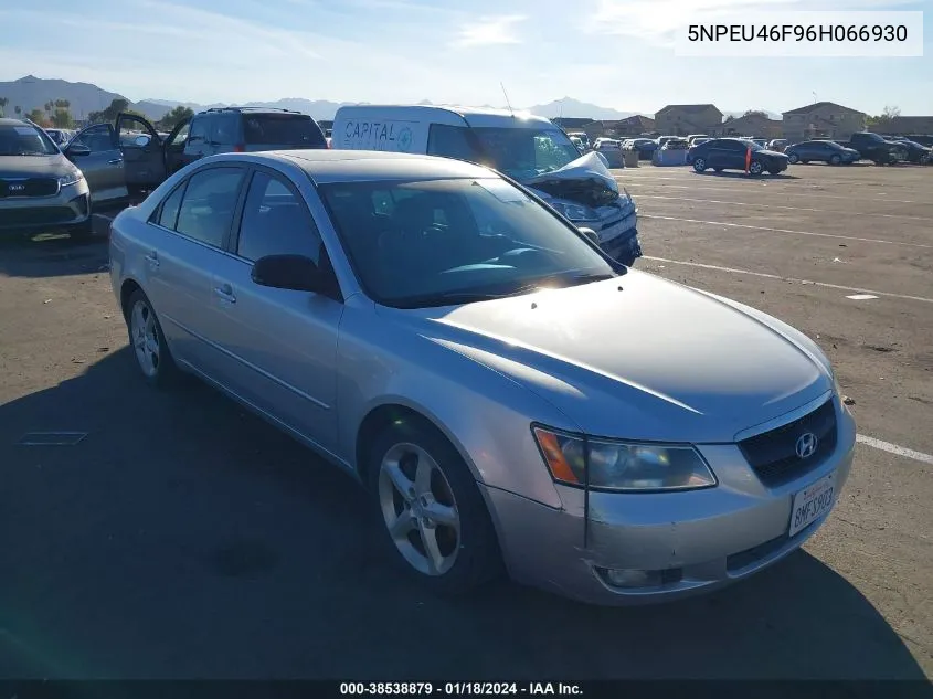 2006 Hyundai Sonata Gls V6/Lx V6 VIN: 5NPEU46F96H066930 Lot: 39915306