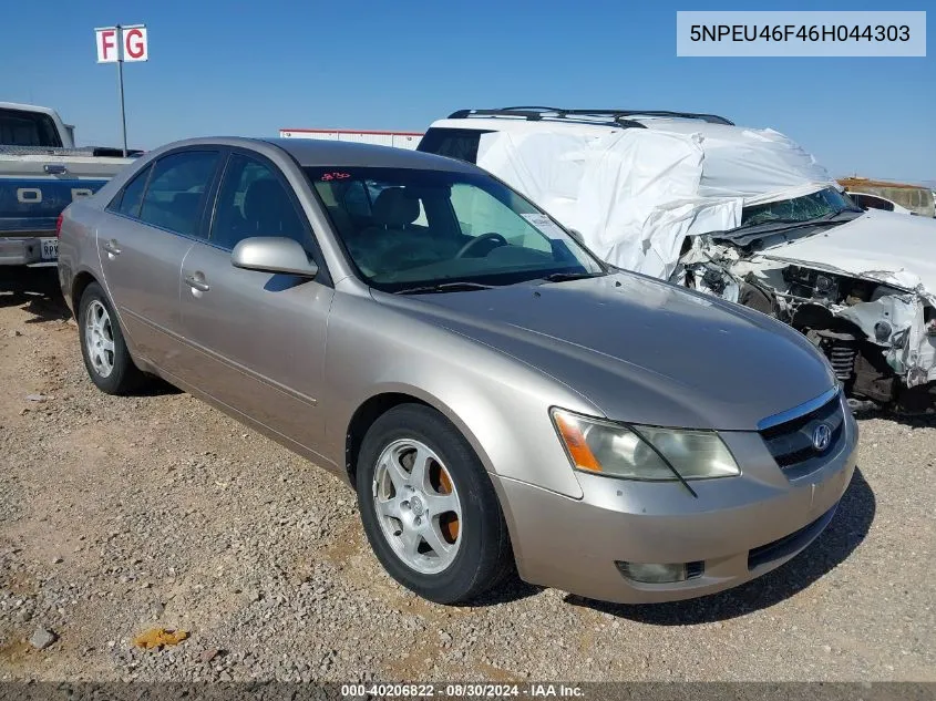 5NPEU46F46H044303 2006 Hyundai Sonata Gls V6/Lx V6